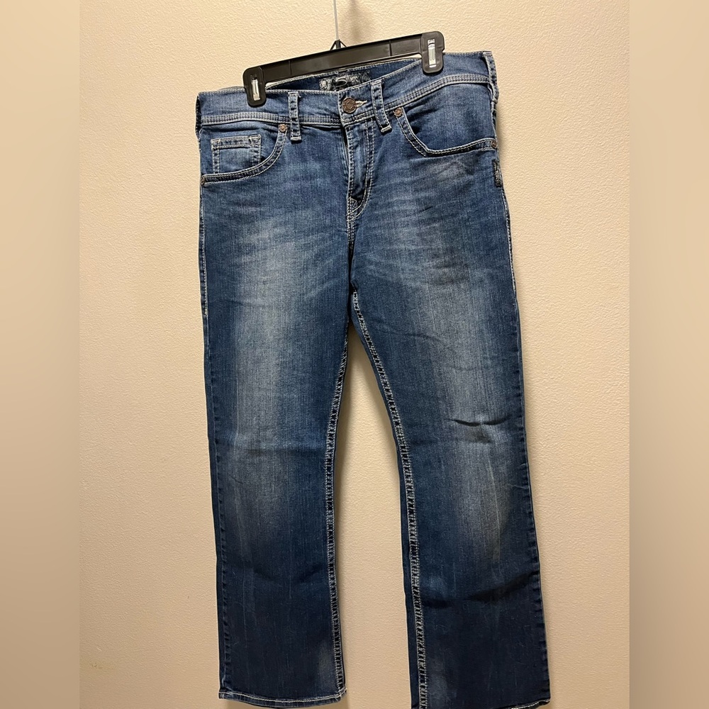 Silver jeans
